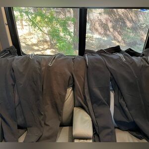 Boys XL Old Navy Black Jogger Zip Pockets (6 pairs)